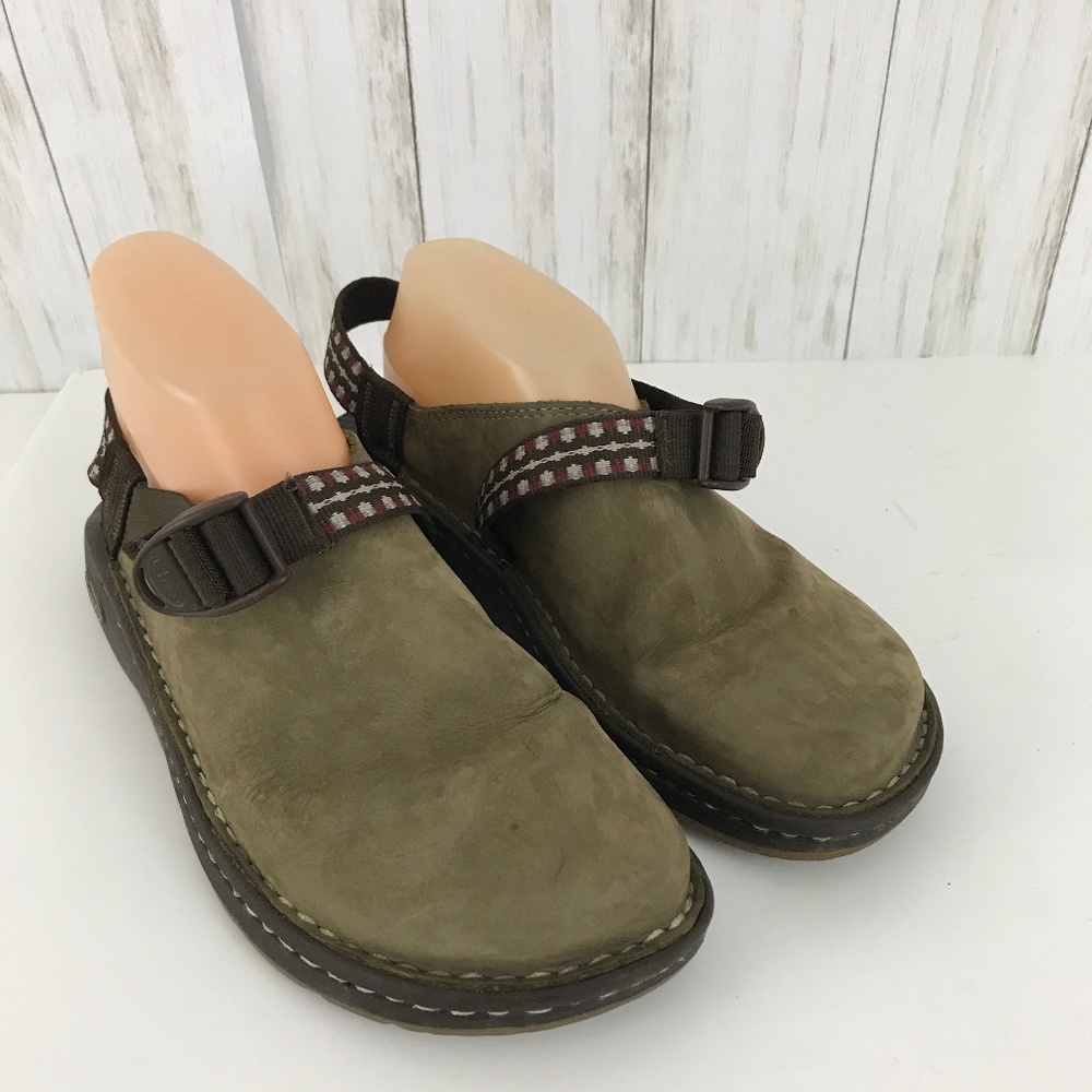 Chaco Pedshed Mules Clogs Size 10